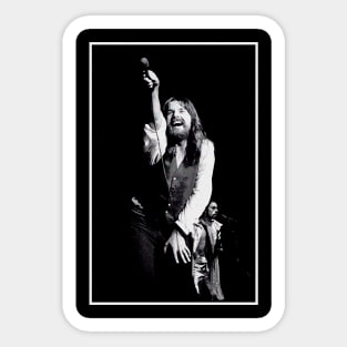 Bob Seger <> Graphic Design Sticker